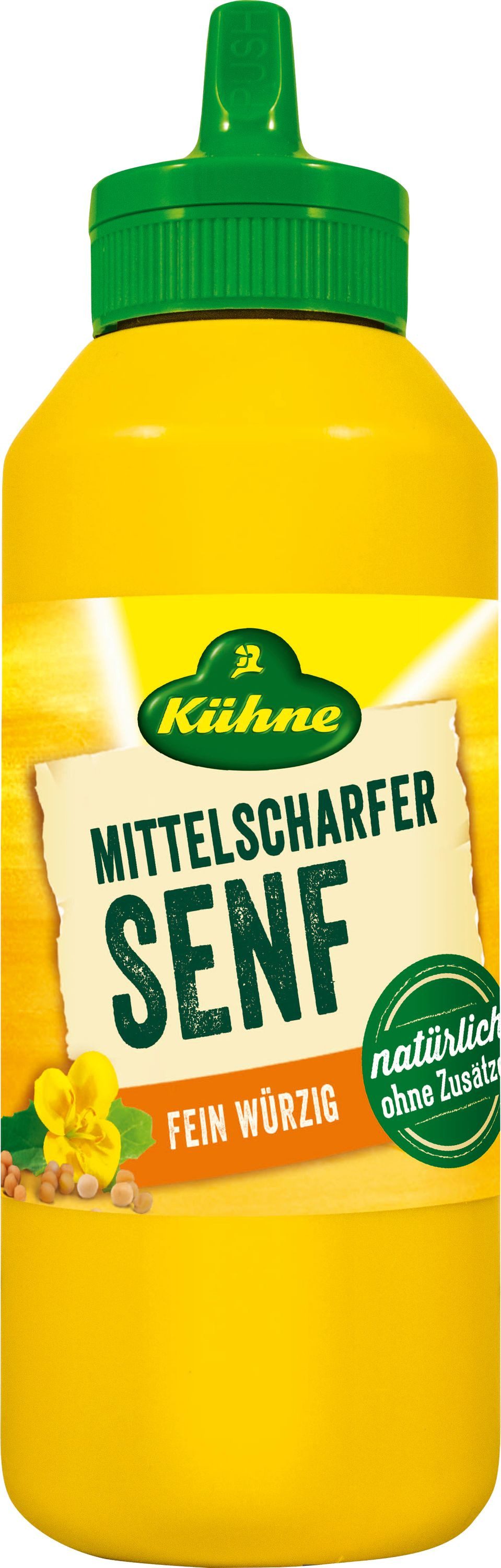 Kühne Saucen, Kühne Senf mittelscharf Squeeze