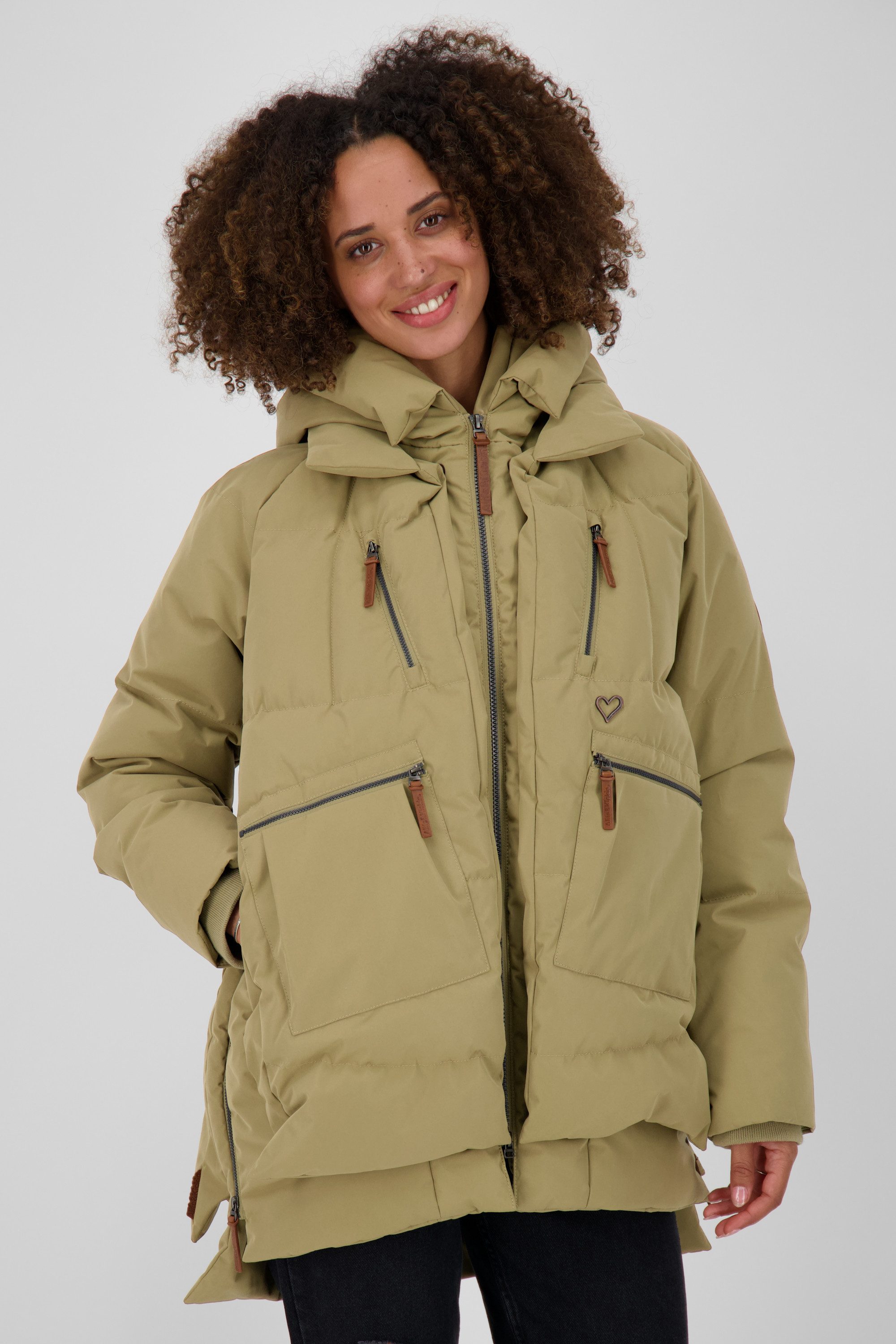 Alife & Kickin Steppjacke JuanitaAK Steppjacke Winterjacke Puffjacket OS günstig online kaufen