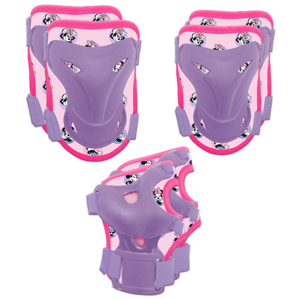 Disney Minnie Mouse Knieschutz Knie- und Ellbogenschützer – Perfekter Schutz für kleine Abenteurer