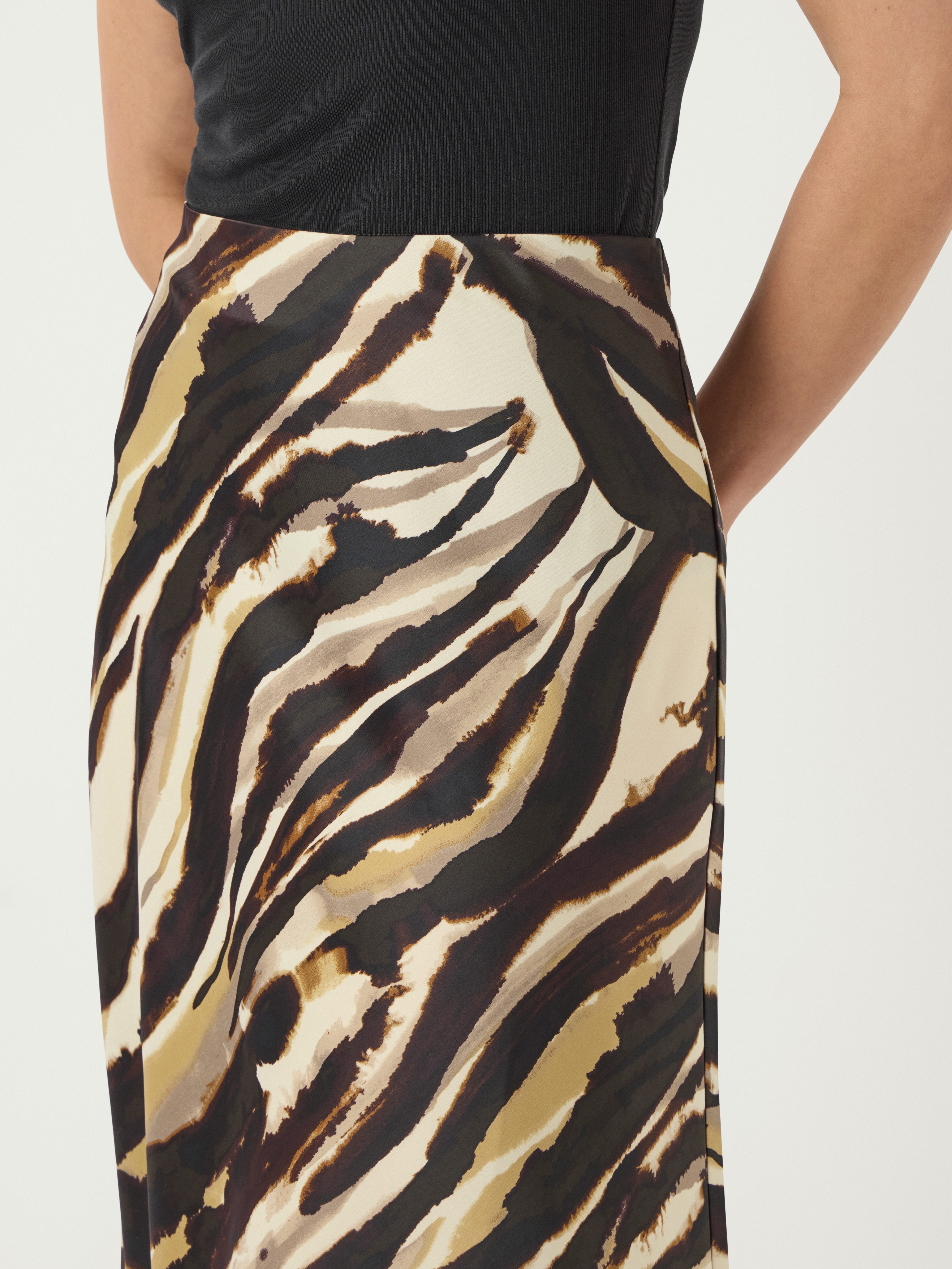 Y.A.S Midirock YASPELLA HW MIDI SKIRT günstig online kaufen