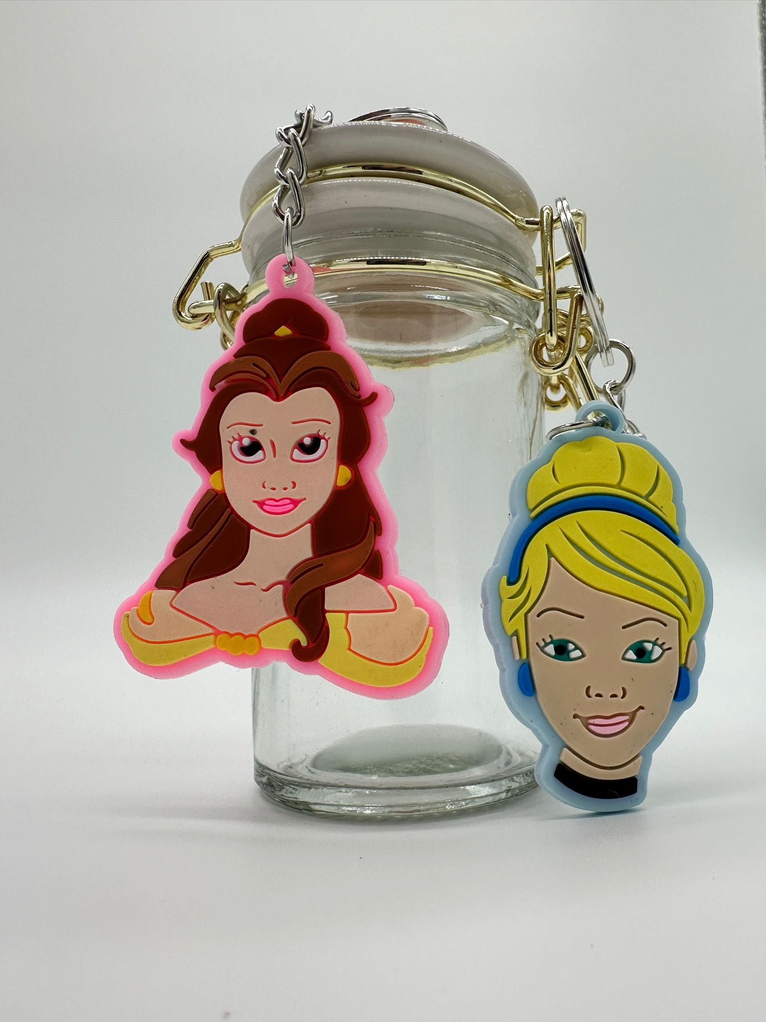 Disney Schlüsselanhänger Schlüsselanhänger Disney Aschenputtel, Schlüsselanhänger Haustierschlüsselanhänger Geschenk Hund Frau Herren