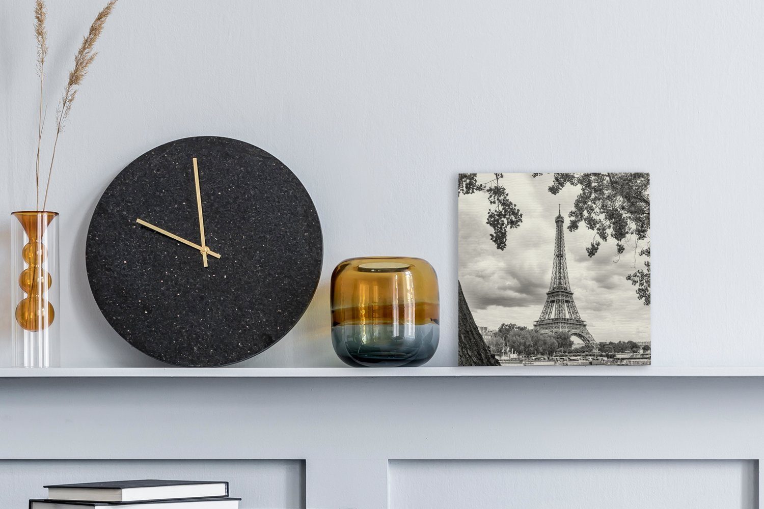 OneMillionCanvasses® Leinwandbild Eiffelturm durch die Bäume, günstig online kaufen