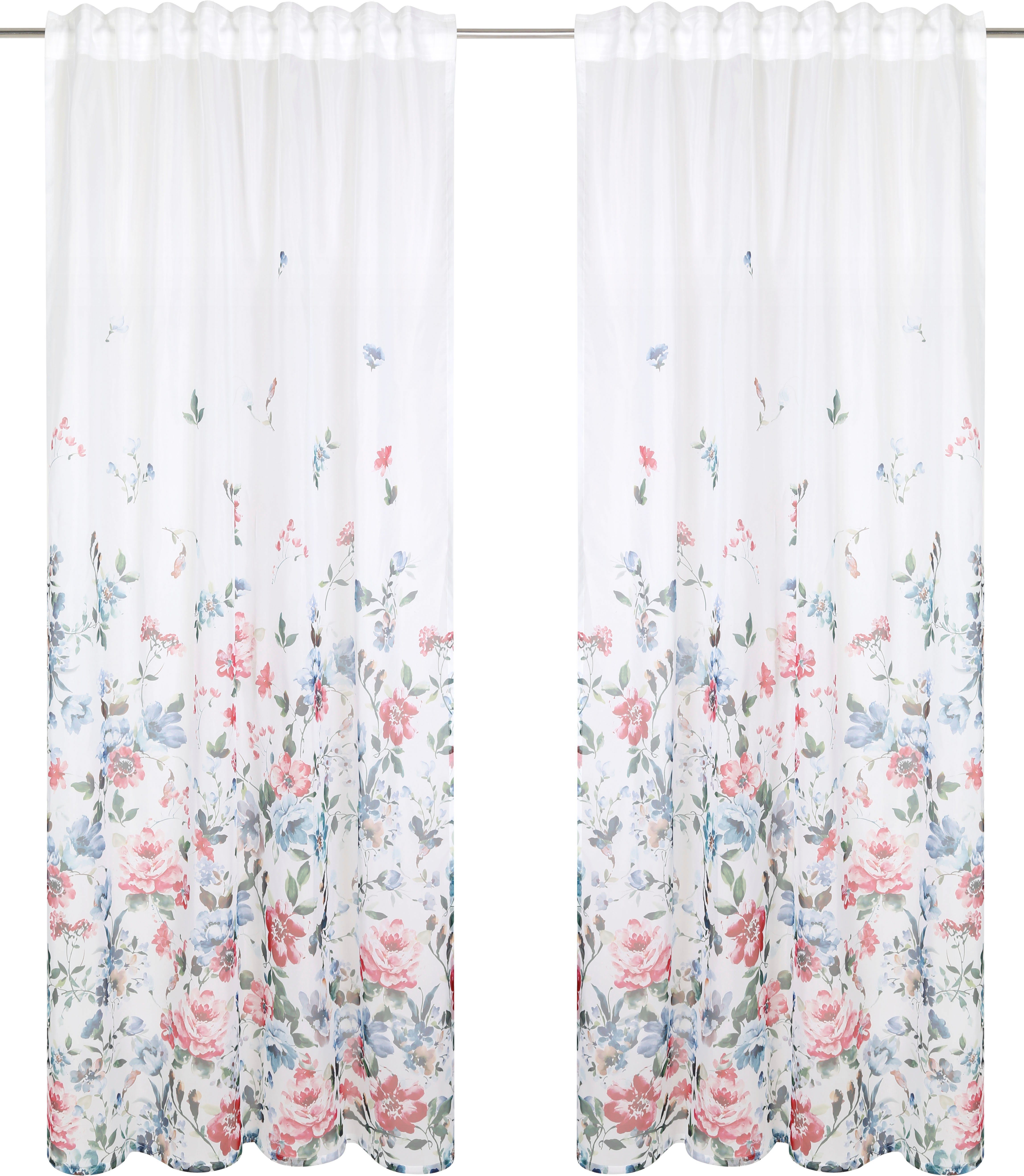 Gardine Millie, my home, Multifunktionsband (1 St), transparent, Polyester