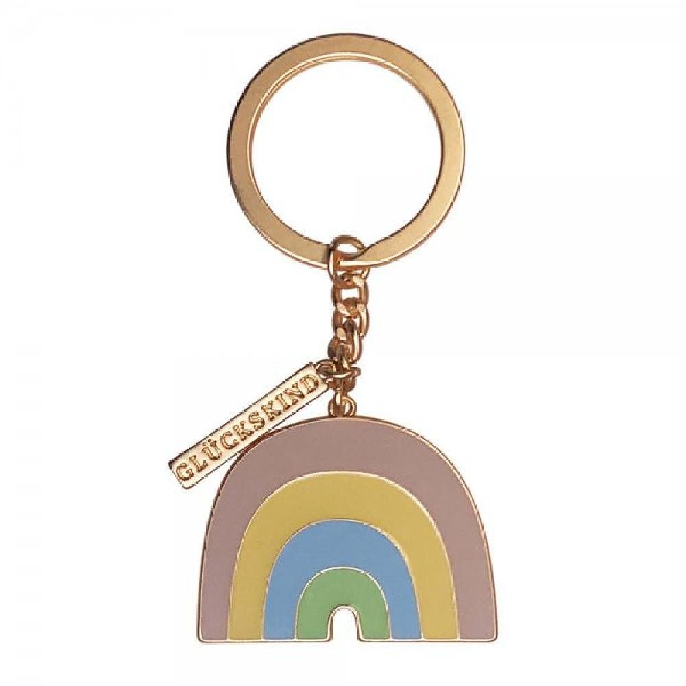 Räder Брелки Design Брелки Glückskind Rainbow Gold (4x3,5cm)