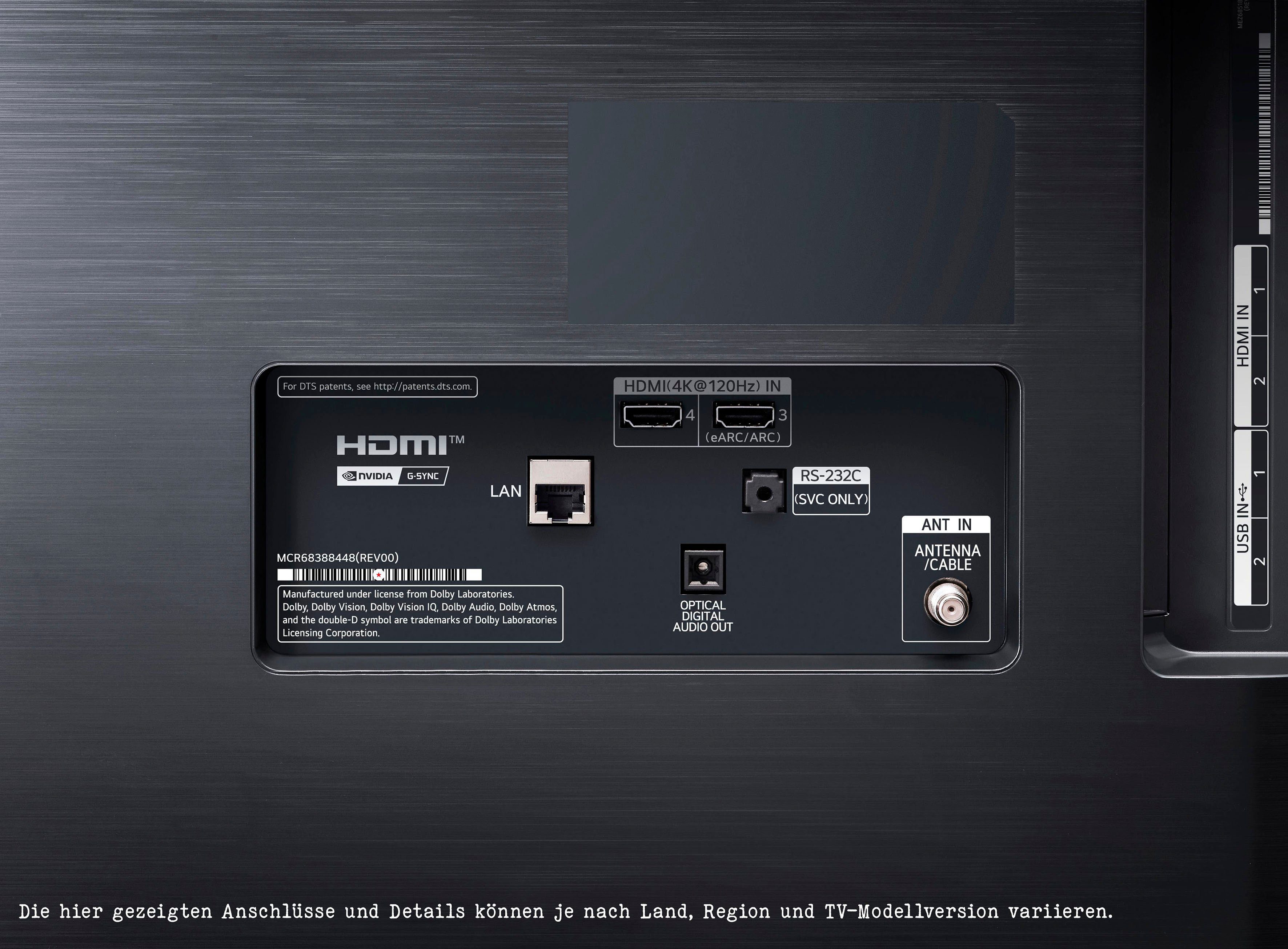 Smart-TV) Ultra HD, (165 OLED-Fernseher cm/65 4K Zoll, OLED65B39LA LG