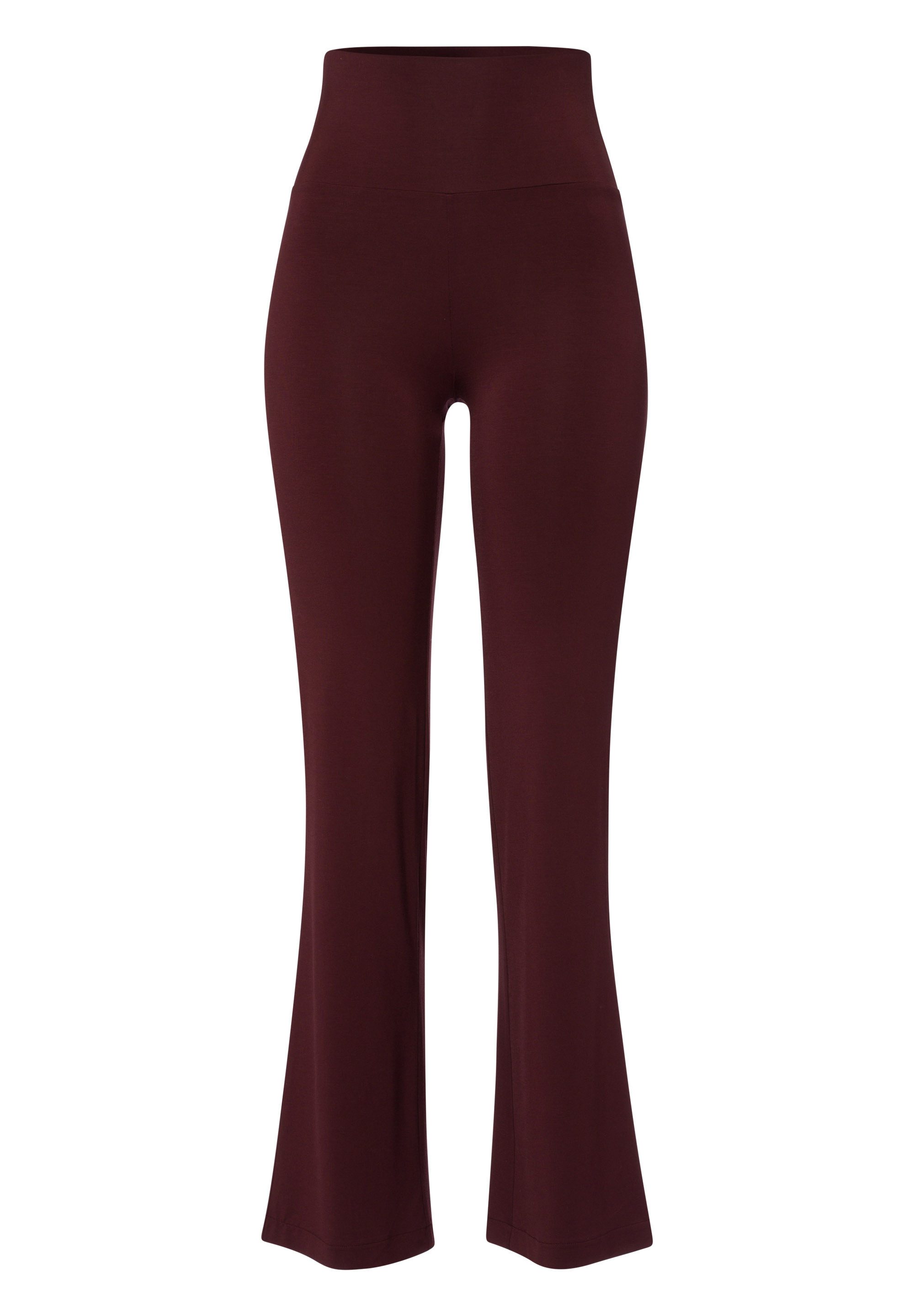 Les Lunes Leggings BELLE Leggings flared Bambusviskose,bequem, hoher elasti günstig online kaufen