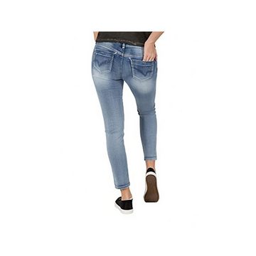 TIMEZONE 5-Pocket-Jeans hell-blau (1-tlg)