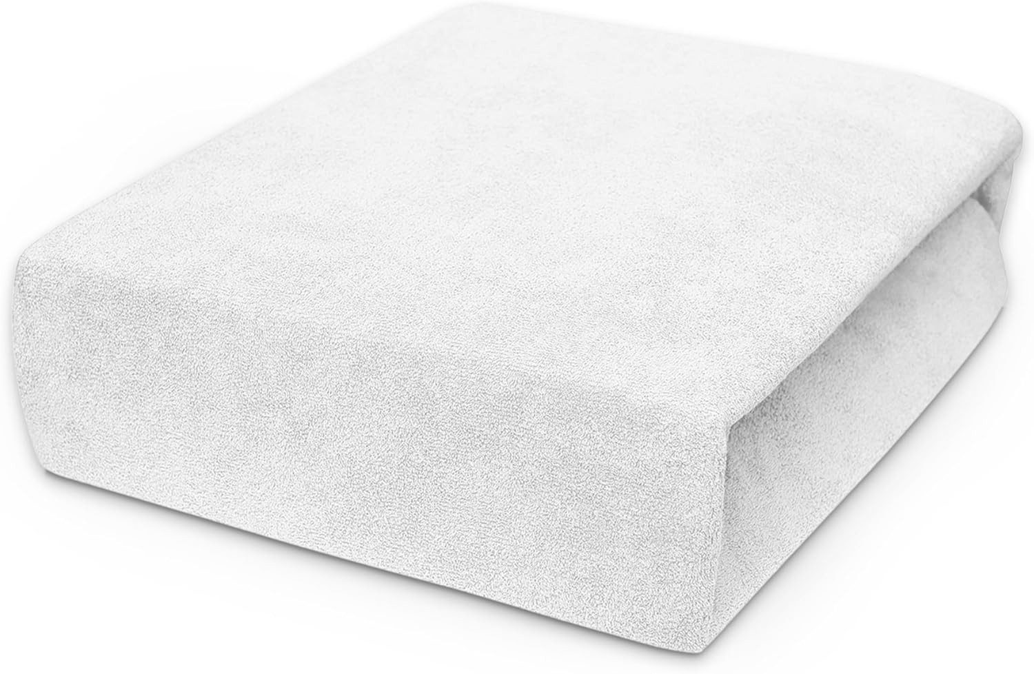 Best for You Spannbettlaken Terry Spannbettlaken–Flauschiger Handtuchstoff für Komfort & Passform, Frotte, Gummizug: Rundum, (1 Stück), Weich, flauschig, atmungsaktiv, hautfreundlich