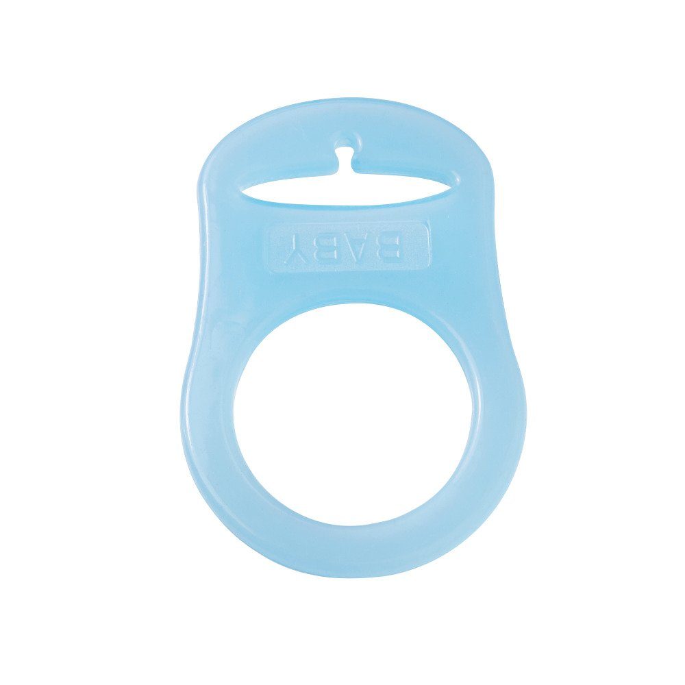 HobbyFun Schnuller Schnulli-Silikonring für Schnullerketten, 1 Stk. lebensmittelecht
