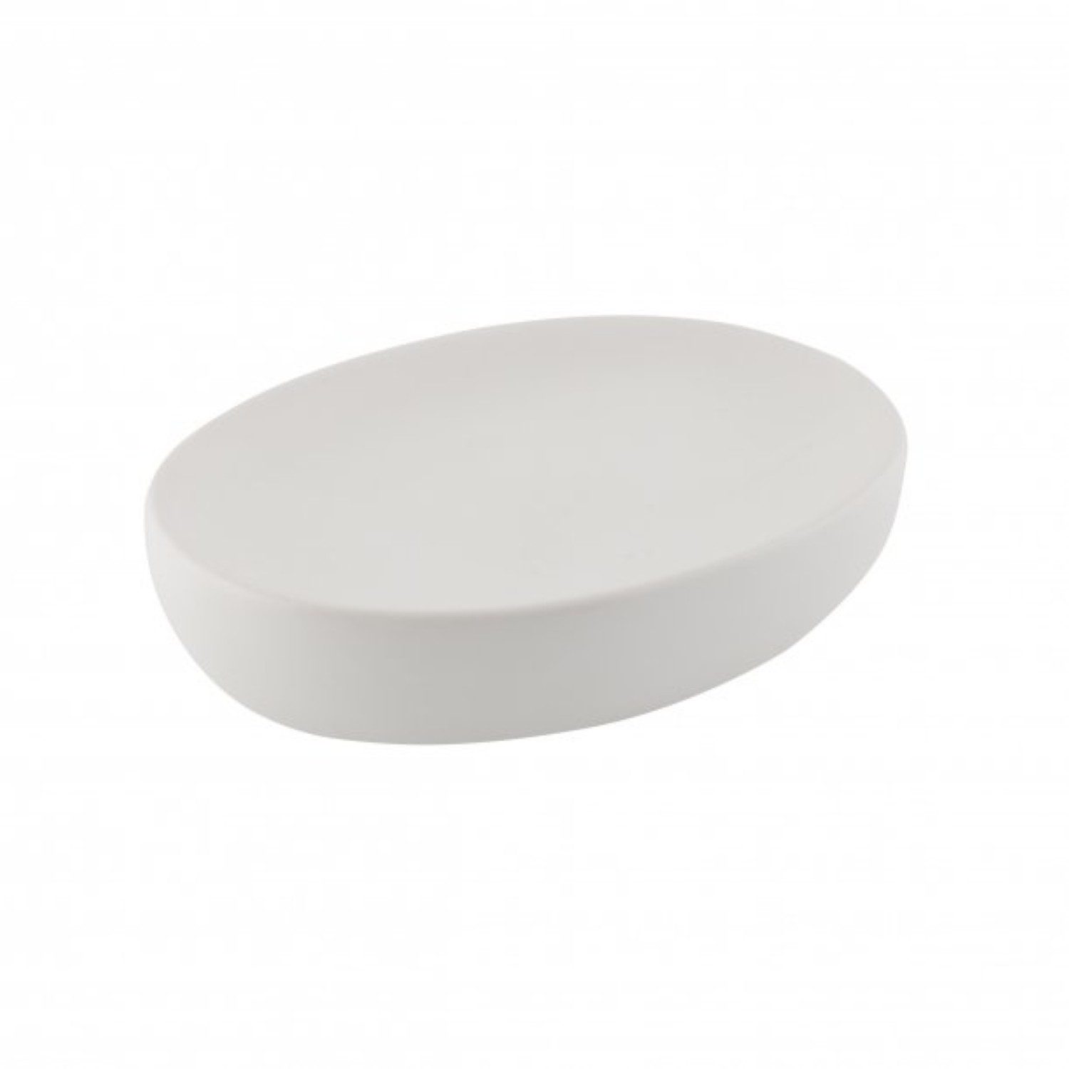 axentia Seifenschale Bonja Wellness, Breite: 13 cm, 1-St., ovale Seifenablage für Bad & Gäste-WC