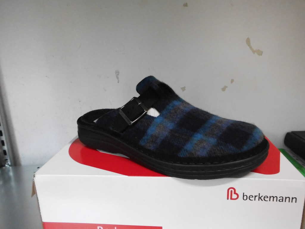 schwarz/Check Filz