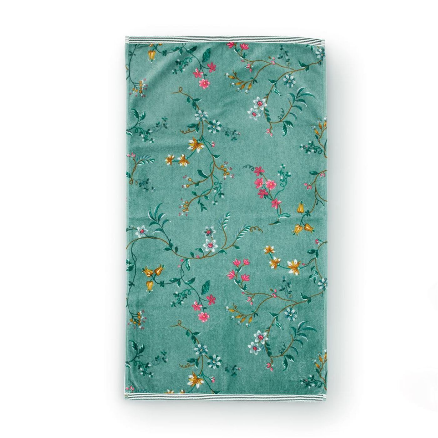 PiP Studio Handtuch Handtuch Les Fleurs_Green_UV_UV_55x100 günstig online kaufen