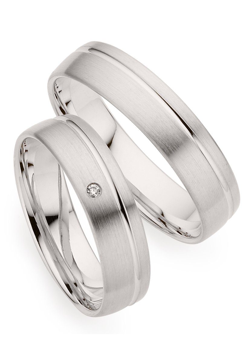 Phönix Trauring Schmuck Geschenk Silber 925 Trauring Ehering LIEBE versch. Varianten, Made in Germany - wahlweise mit oder ohne Brillant