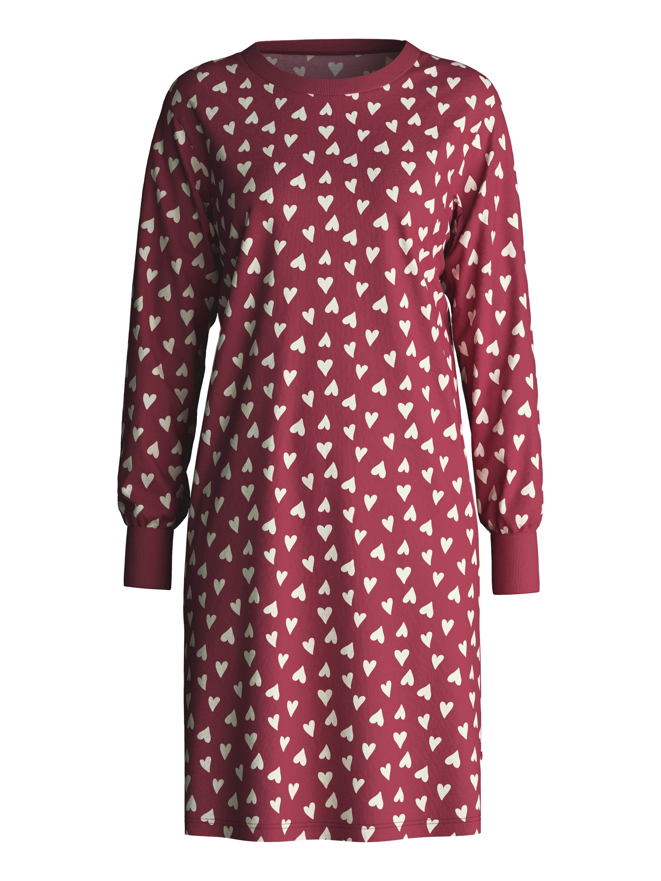 CALIDA Nachthemd Cotton Special Damen (1-tlg) 1cm Länge, weich, mit Bündchen