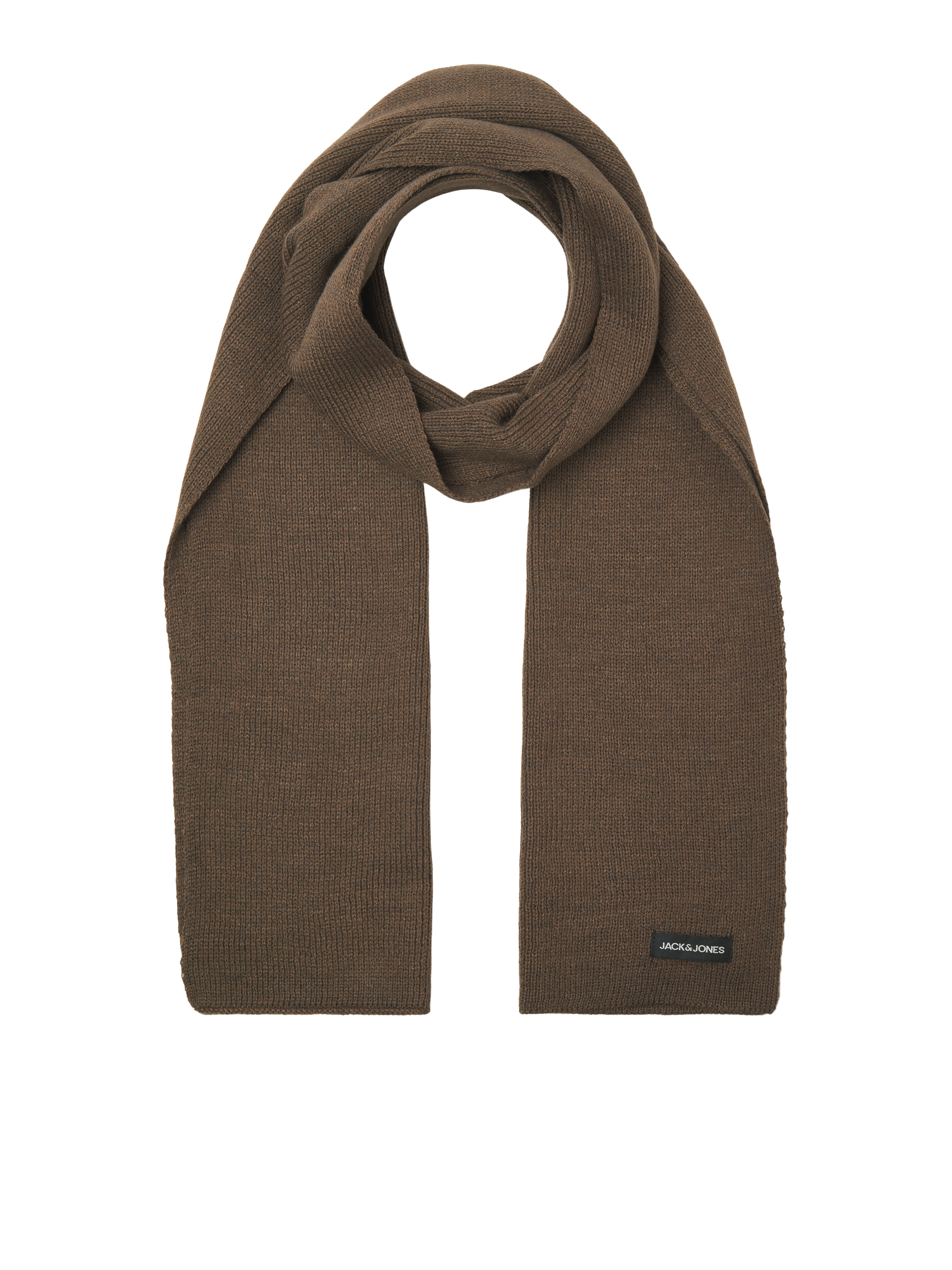 Jack & Jones Strickschal JACDNA KNIT SCARF NOOS, Kunstfaser, aus Strickmaterial