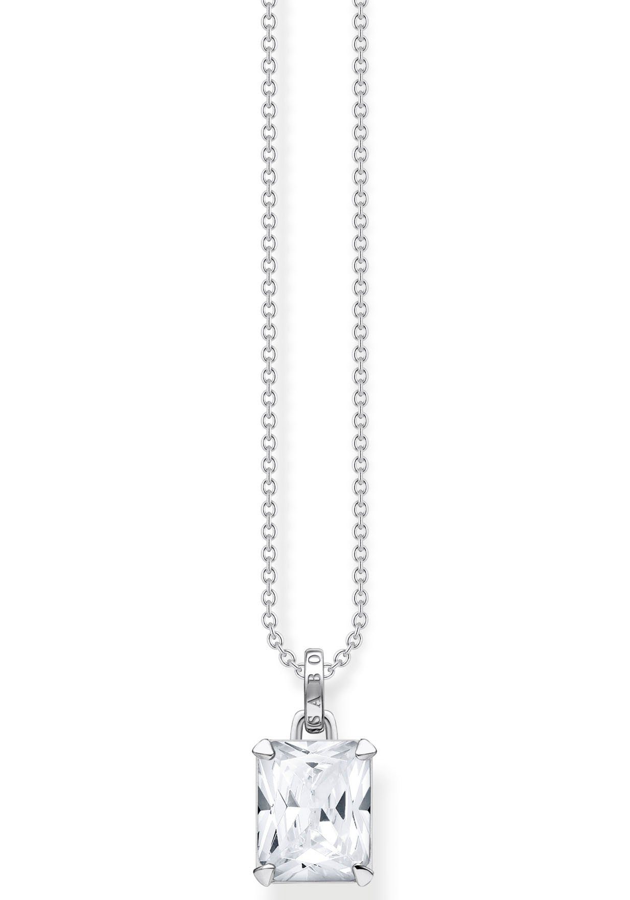 THOMAS SABO Kette mit Anhänger pinker S...