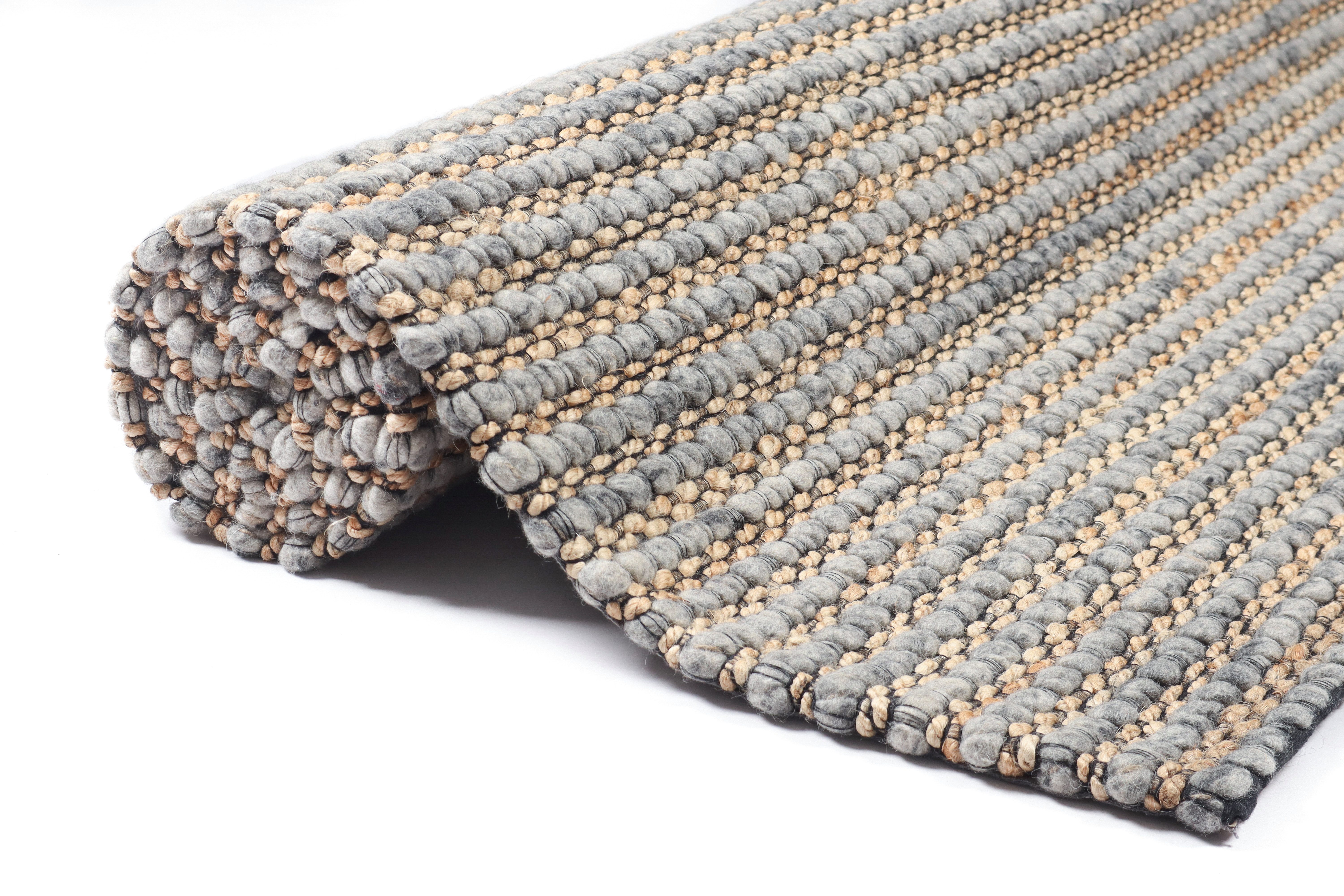 my home Wollteppich Leevy, Wolle und günstig online kaufen