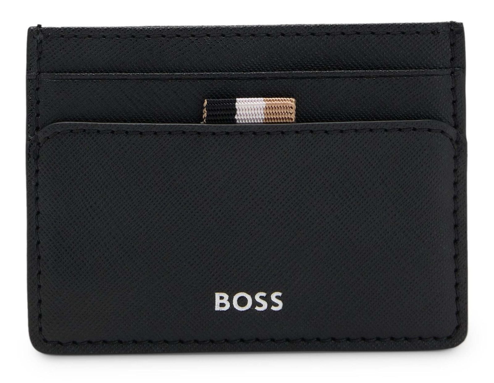 BOSS Kartenetui Card Holder, aus echtem Leder