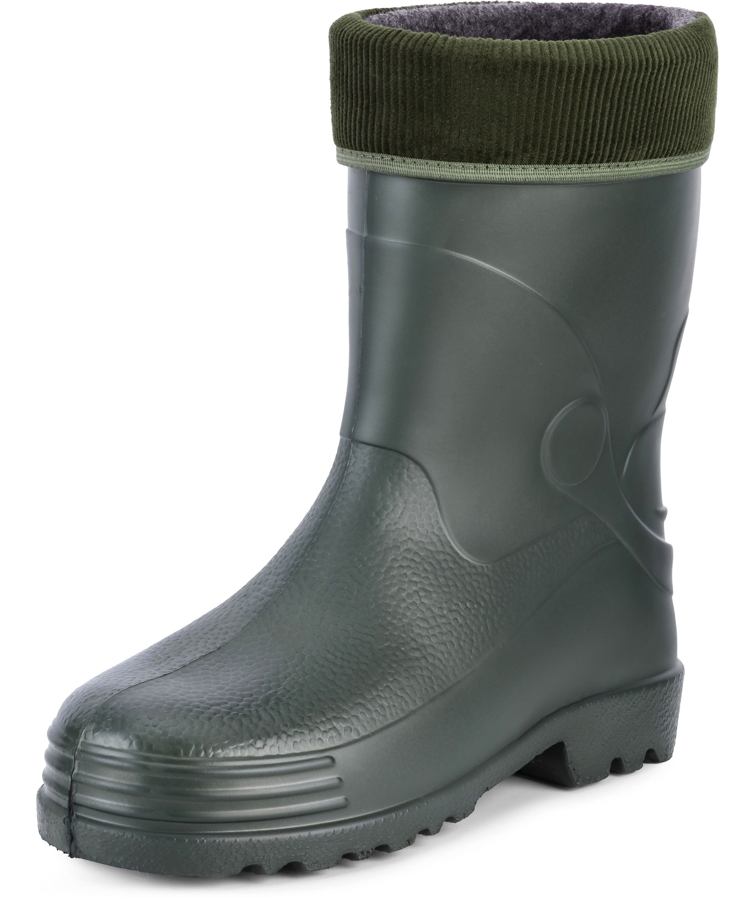 Ladeheid Herren federleichte EVA Thermo Gummistiefel gefüttert LA-893 Gummistiefel