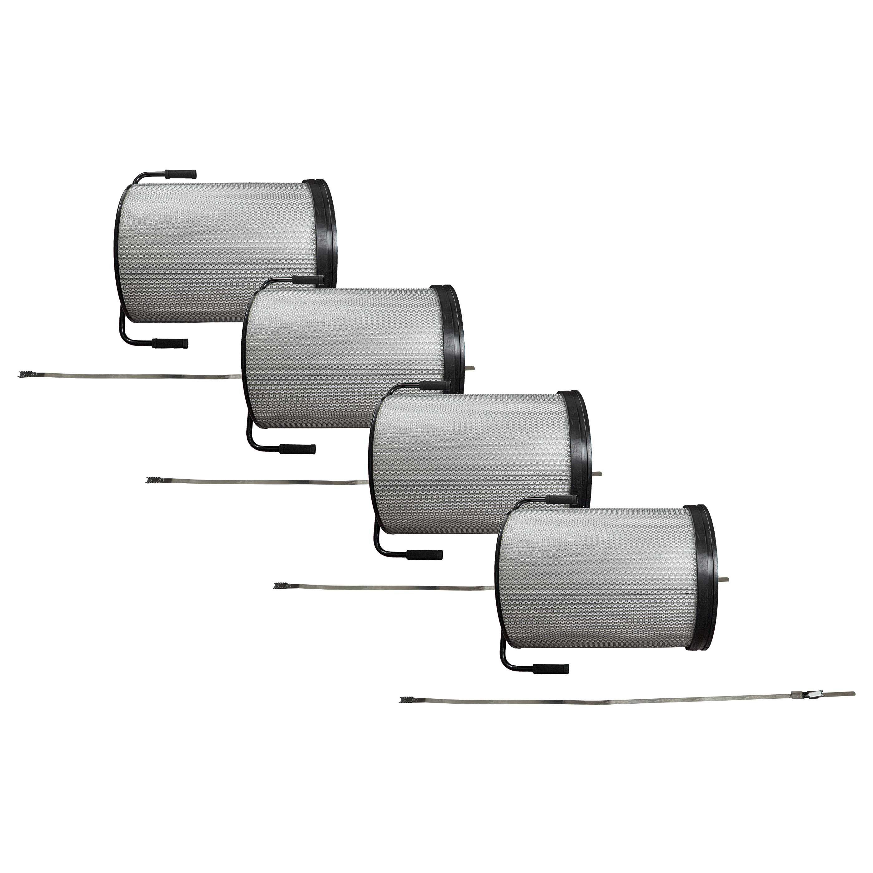 vhbw Abluftfilter passend für Cormak FM300S, FM300 Absauganlage, Zubehör für Cormak FM300S FM300