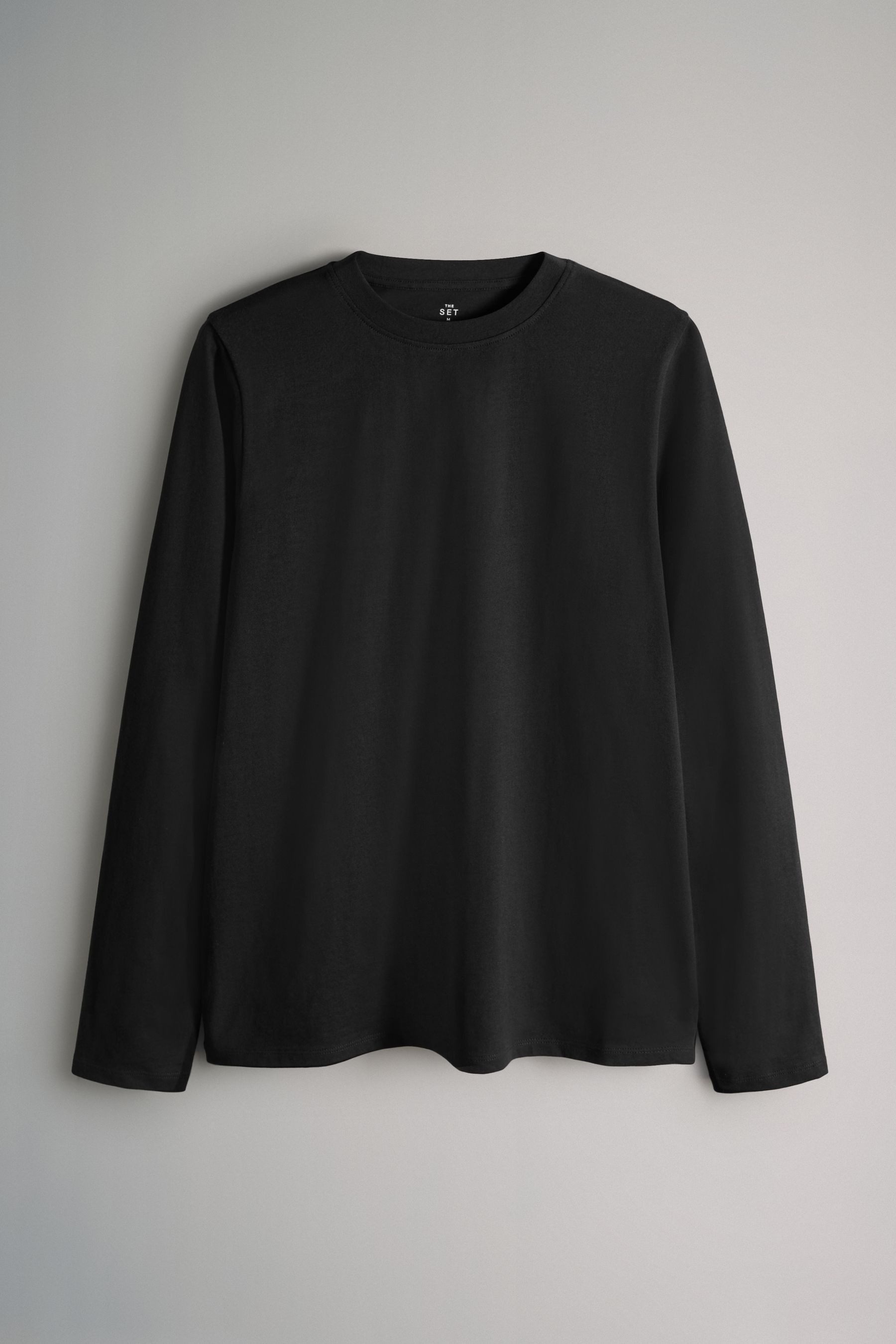 The Set Langarmshirt The Set Slim Fit Langarmshirts, 4er-Pack (4-tlg) günstig online kaufen