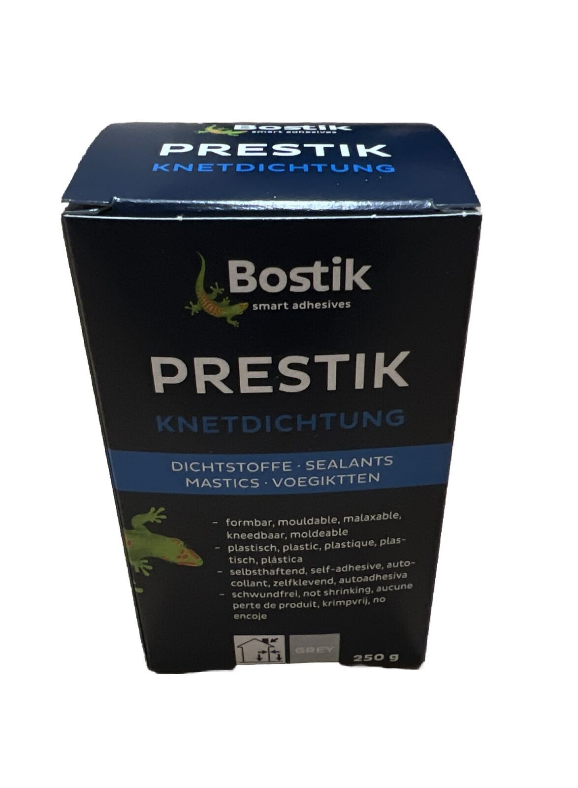 BOSTIK Dichtstoff Bostik Prestik Knetdichtung Grau, Knetdichtstoff