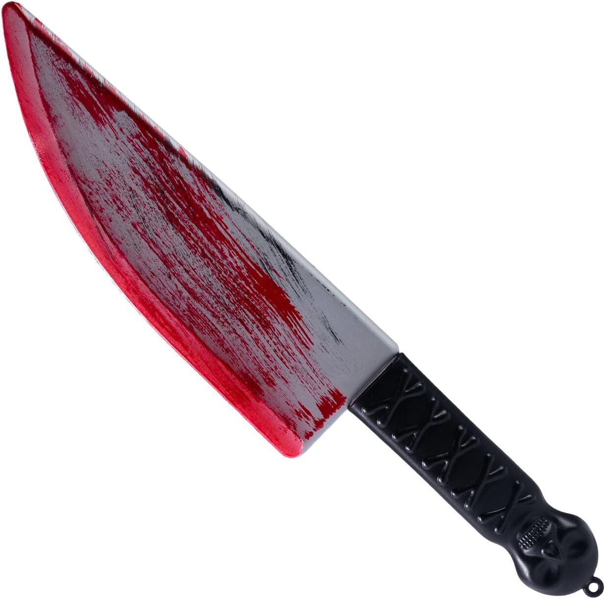 Spooktacular Creations Kostüm Spooktacular Creations Halloween Fake Messer, Kunststoff Prop, Kostüm