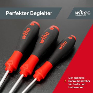 Wiha Schraubendreher SoftFinish (41002) - 12 tlg., Schraubenzieher, Schlitz, Phillips, Pozidriv, TORX