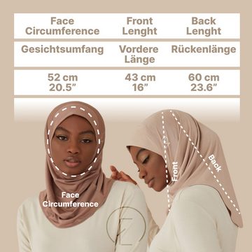 elf prive Kopftuch Elf Prive Cross Hijab Bonnet – Moderne und elegante Hijab-Mode