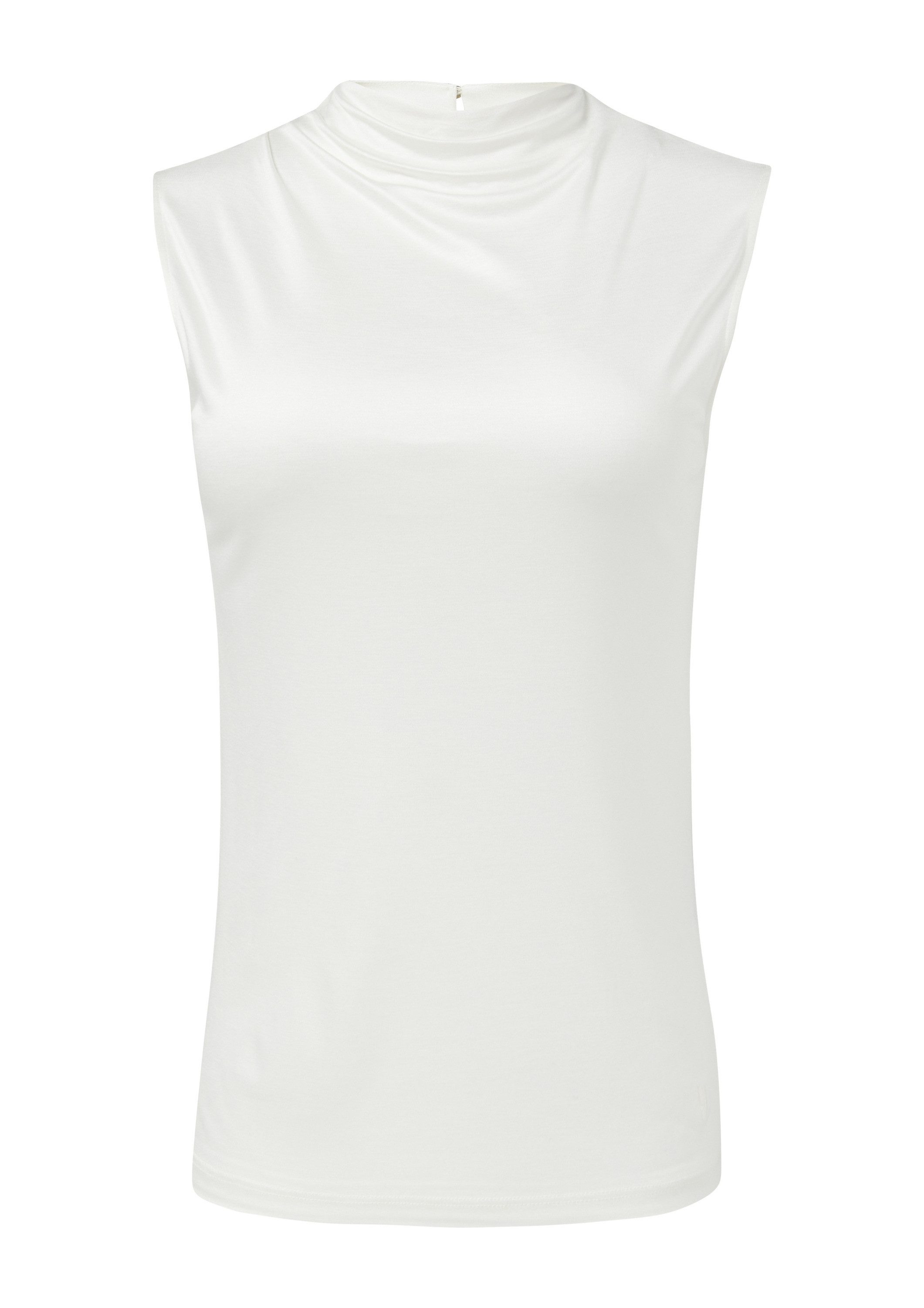 comma Muskelshirt T-Shirt Ärmelloses Top aus Jersey günstig online kaufen