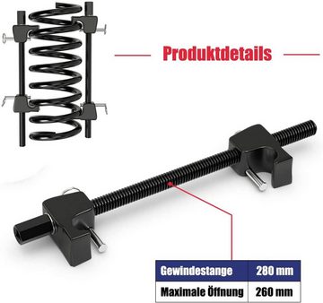 Federstange Federspanner, COSTWAY, für KFZ PKW Stossdämpfer