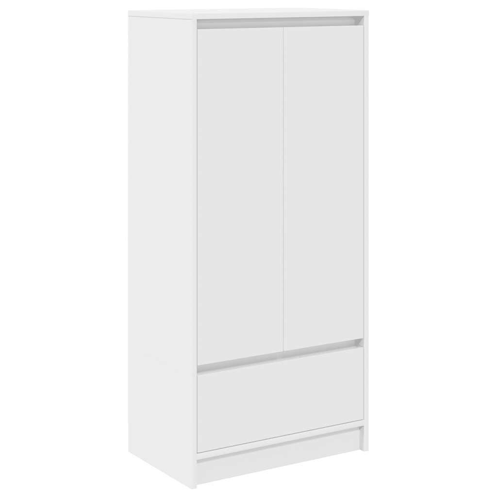 vidaXL Sideboard Schrank mit Schublade Weiß günstig online kaufen