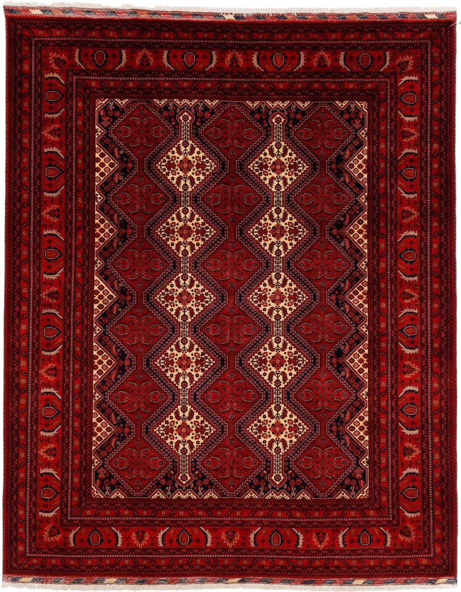 Orientteppich Afghan Mauri 247x309 Handgeknüpfter Orientteppich, Nain Trading, rechteckig, Höhe: 6 mm