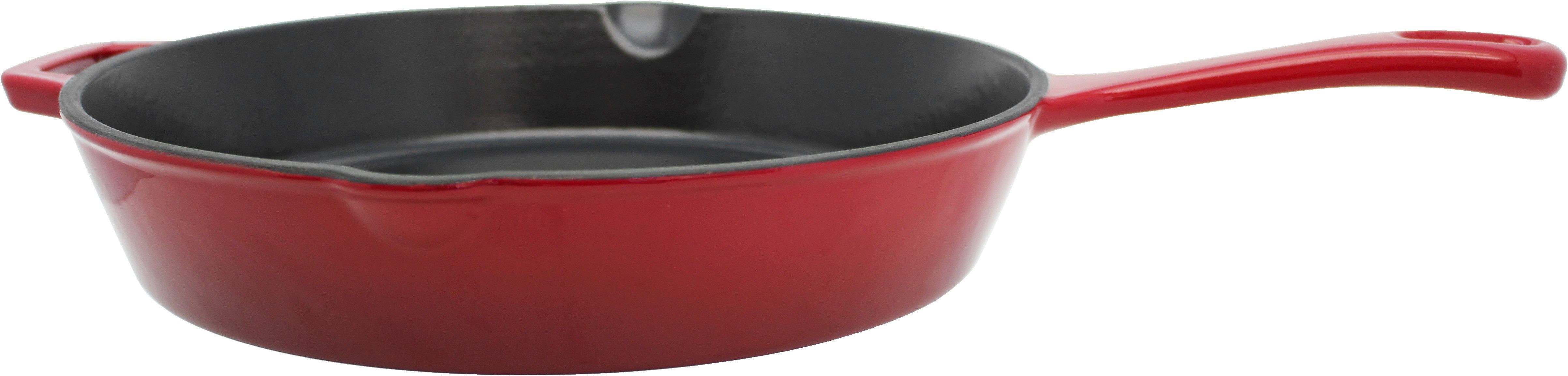 Elo Schmorpfanne Gusseisen Schmorpfanne Ø 28 cm, Gusseisen (1-tlg), Außen emailliert