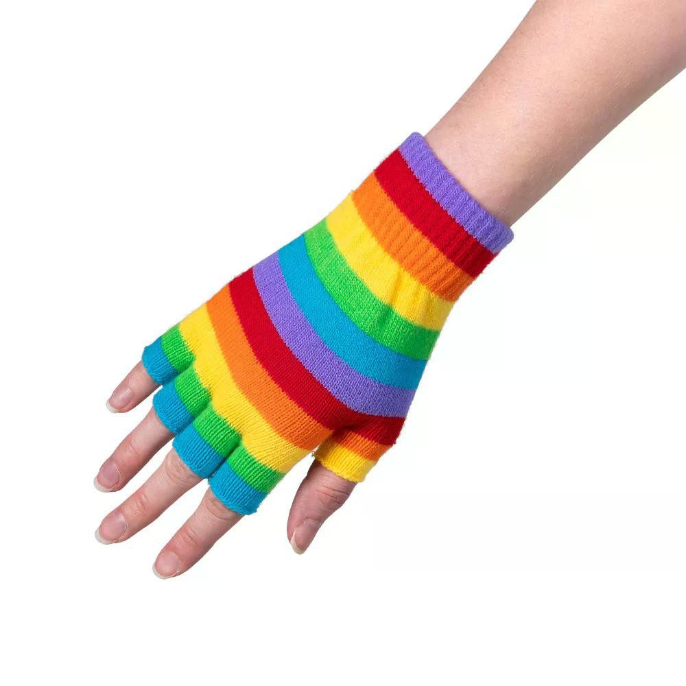 3-teiliges 80er Jahre Netz-Accessoire-Set – Handschuhe, Beinstulpen & Ohrringe, Neon-Farben Für Party & Cosplay