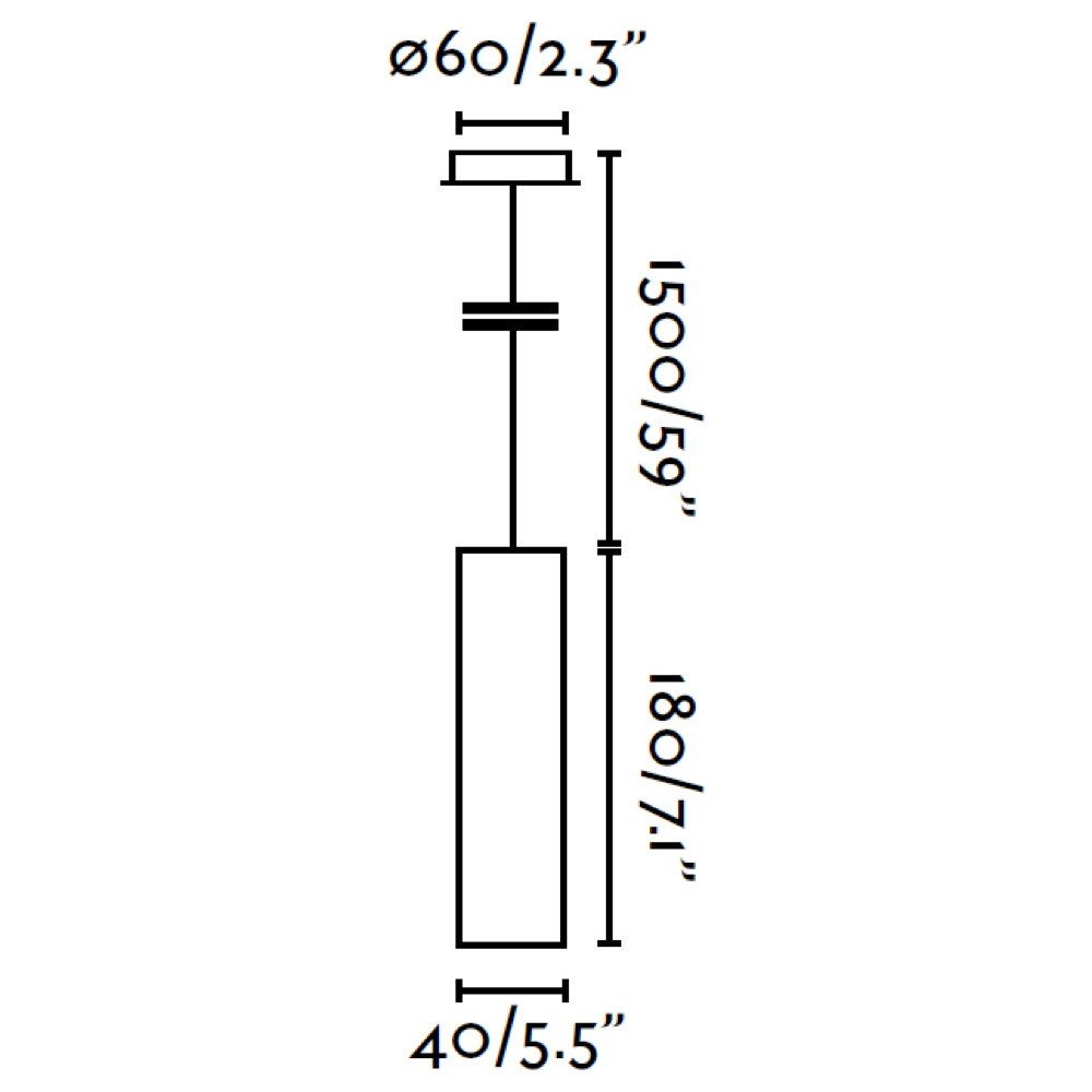 Faro Pendelleuchte Moderne Pendelleuchte Ora in weiß LED, LED
