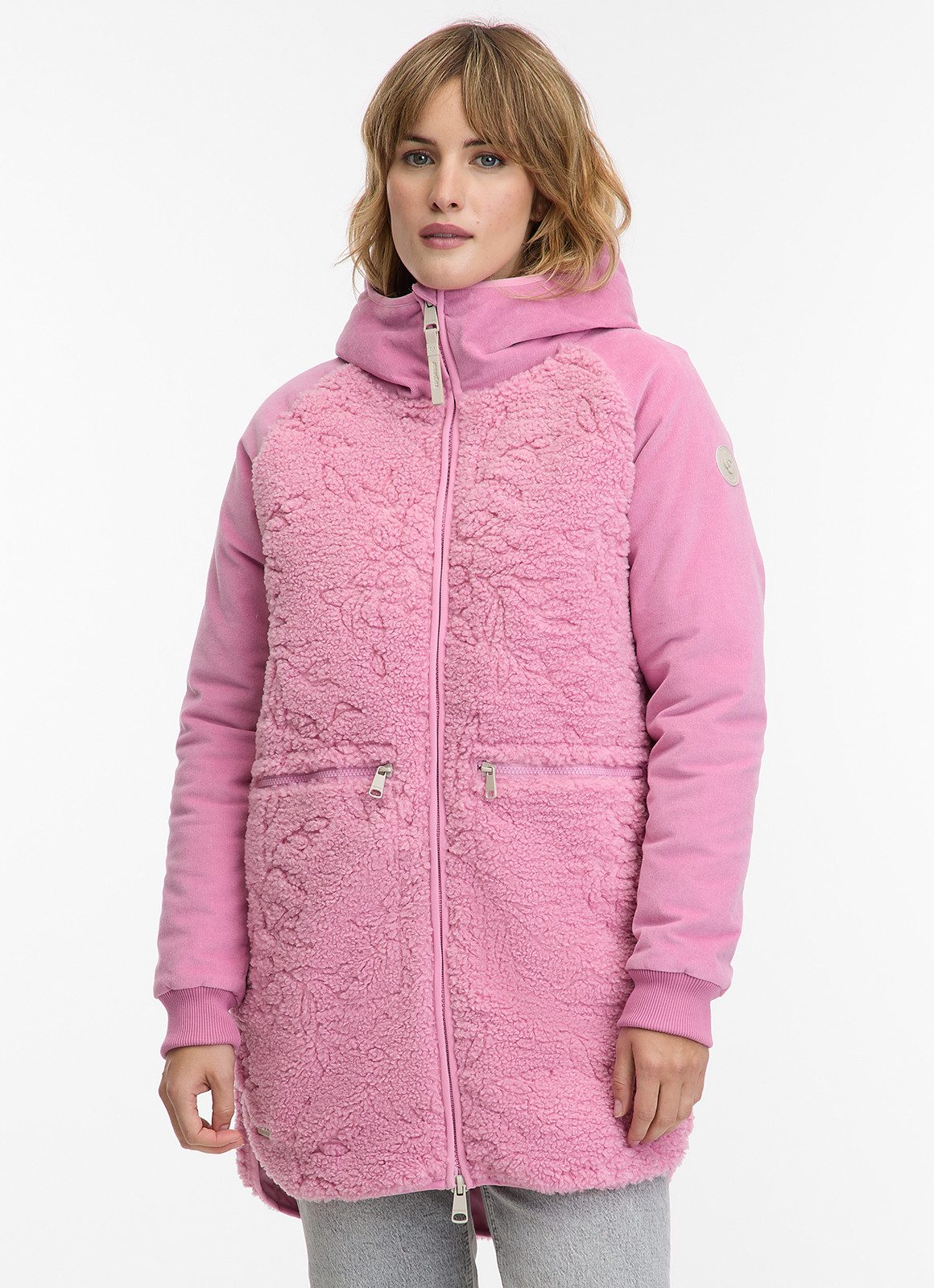 Ragwear Kapuzenplüschjacke LONGEDDY