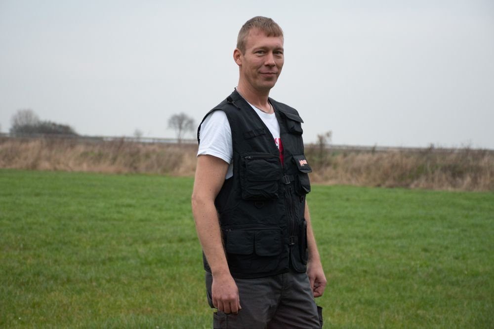 Kapaan Anglerweste Suchweste / Bodywarmer schwarz