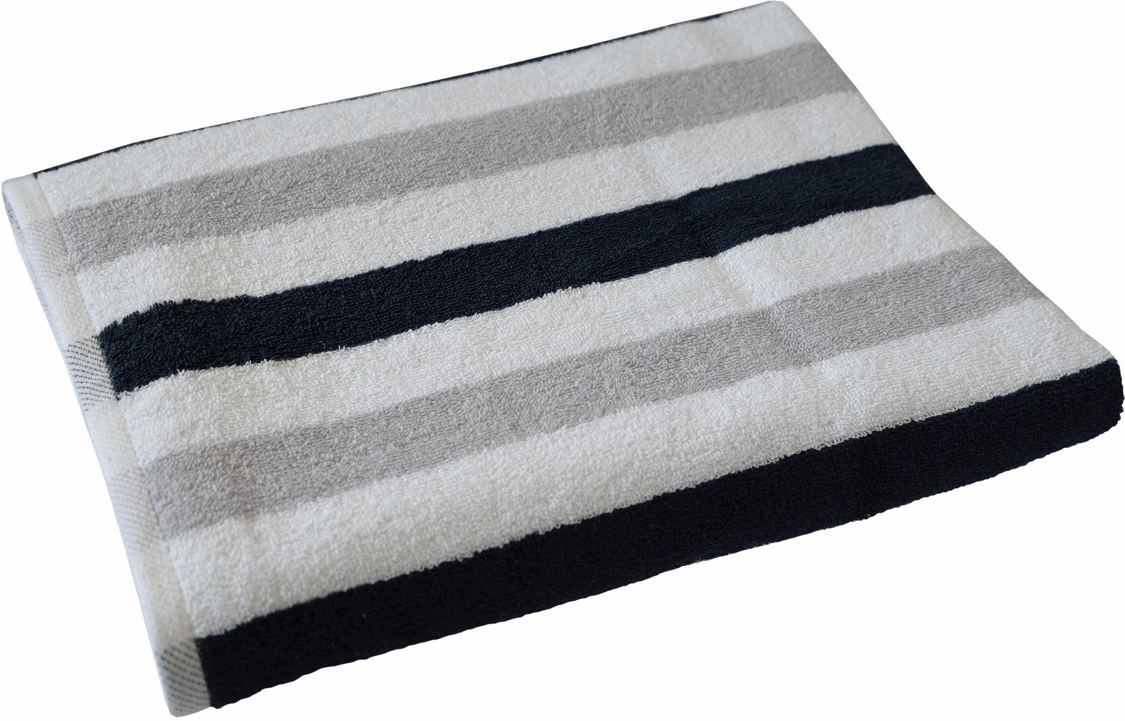 Dyckhoff Badetuch Planet Streifen, Walkfrottee (1-St), günstig online kaufen