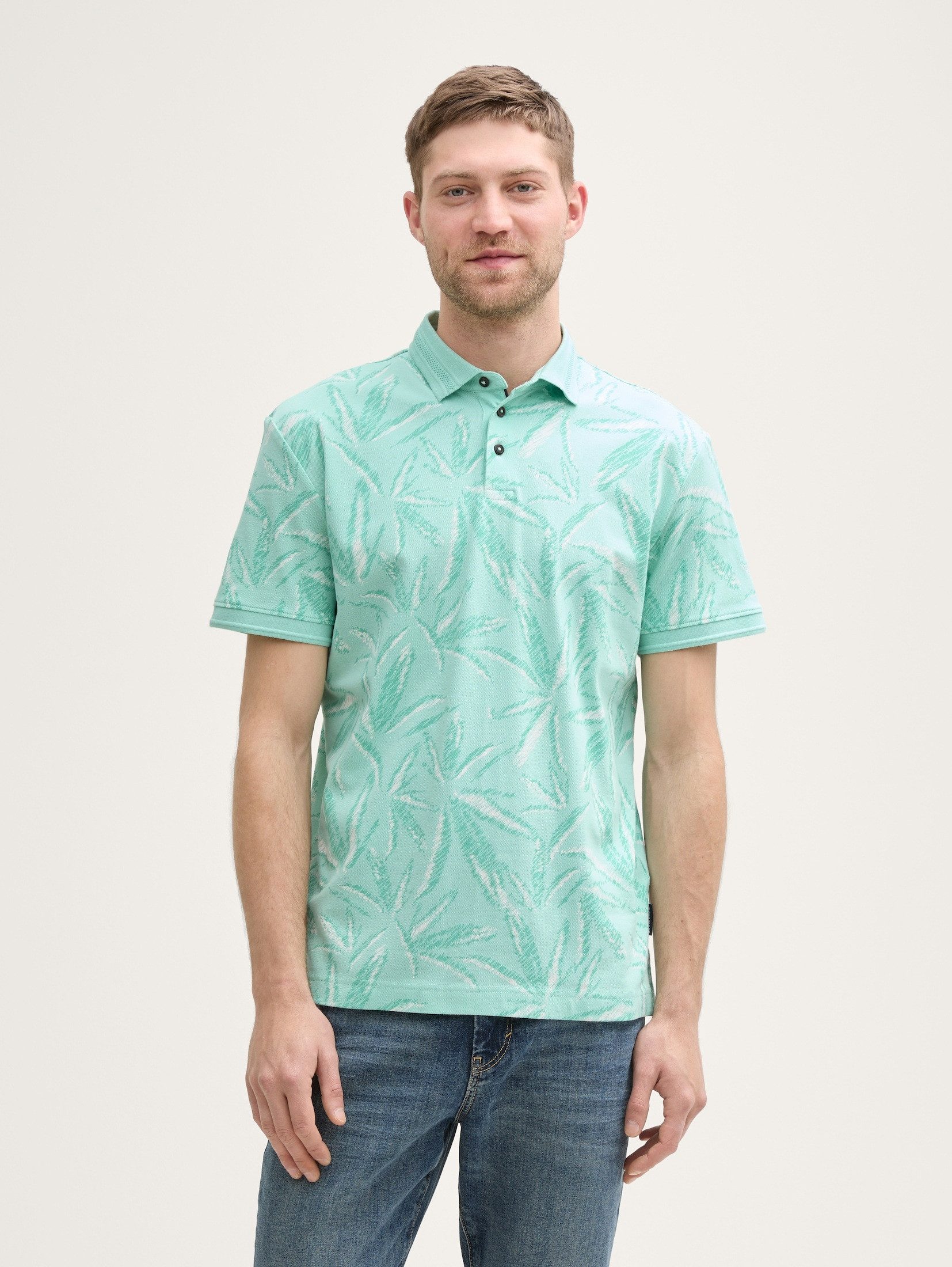 TOM TAILOR Poloshirt Piqué Poloshirt mit günstig online kaufen