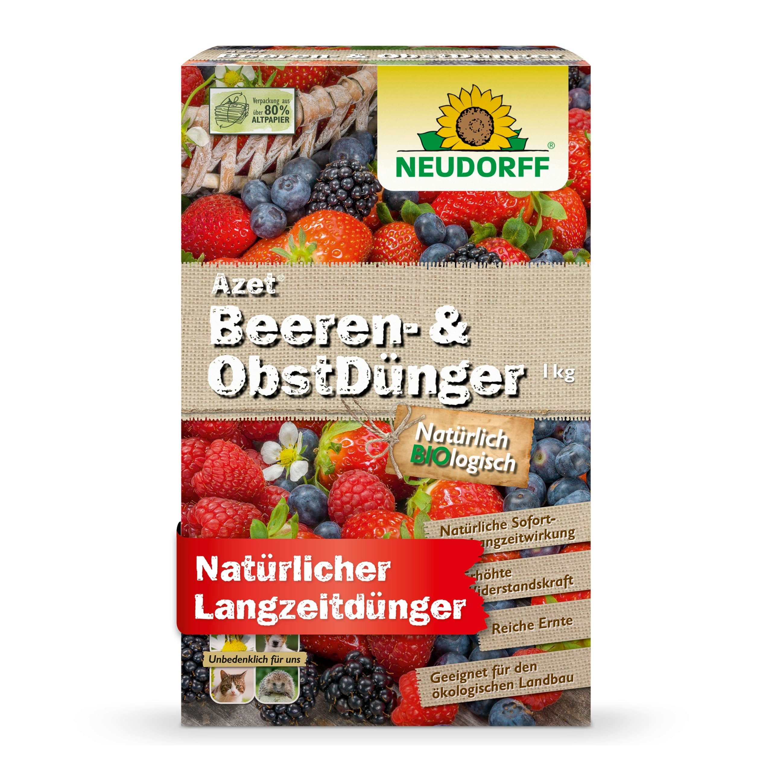 Obstdünger Bio - Azet Beeren- & ObstDünger 1 kg