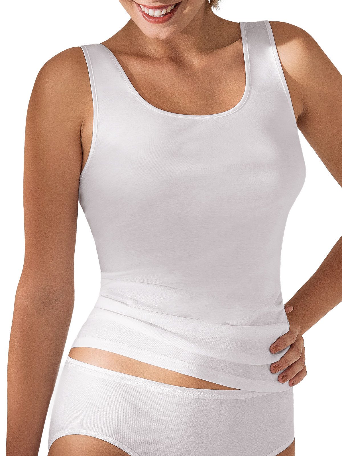 Achselhemd 3er Pack Damen Achselhemd Passion