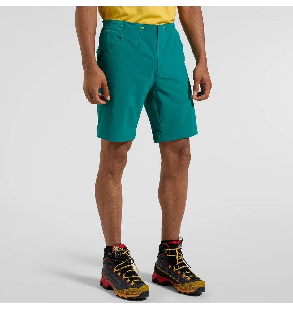 La Sportiva Trekkinghose Wanderhose Guard Short (elastischer Bund mit Kordelzug) kurz