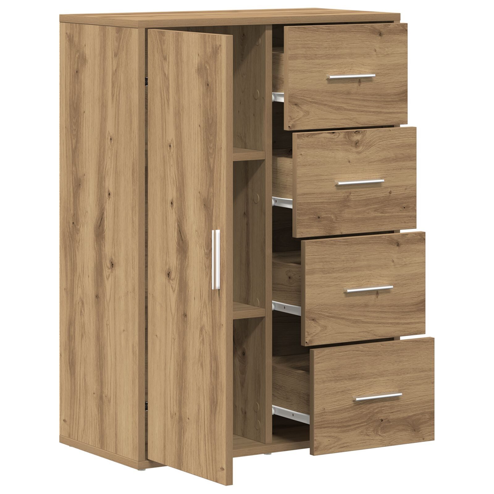 Sideboard Sideboard Artisan Eiche 60x31x84 cm Holzwerkstoff