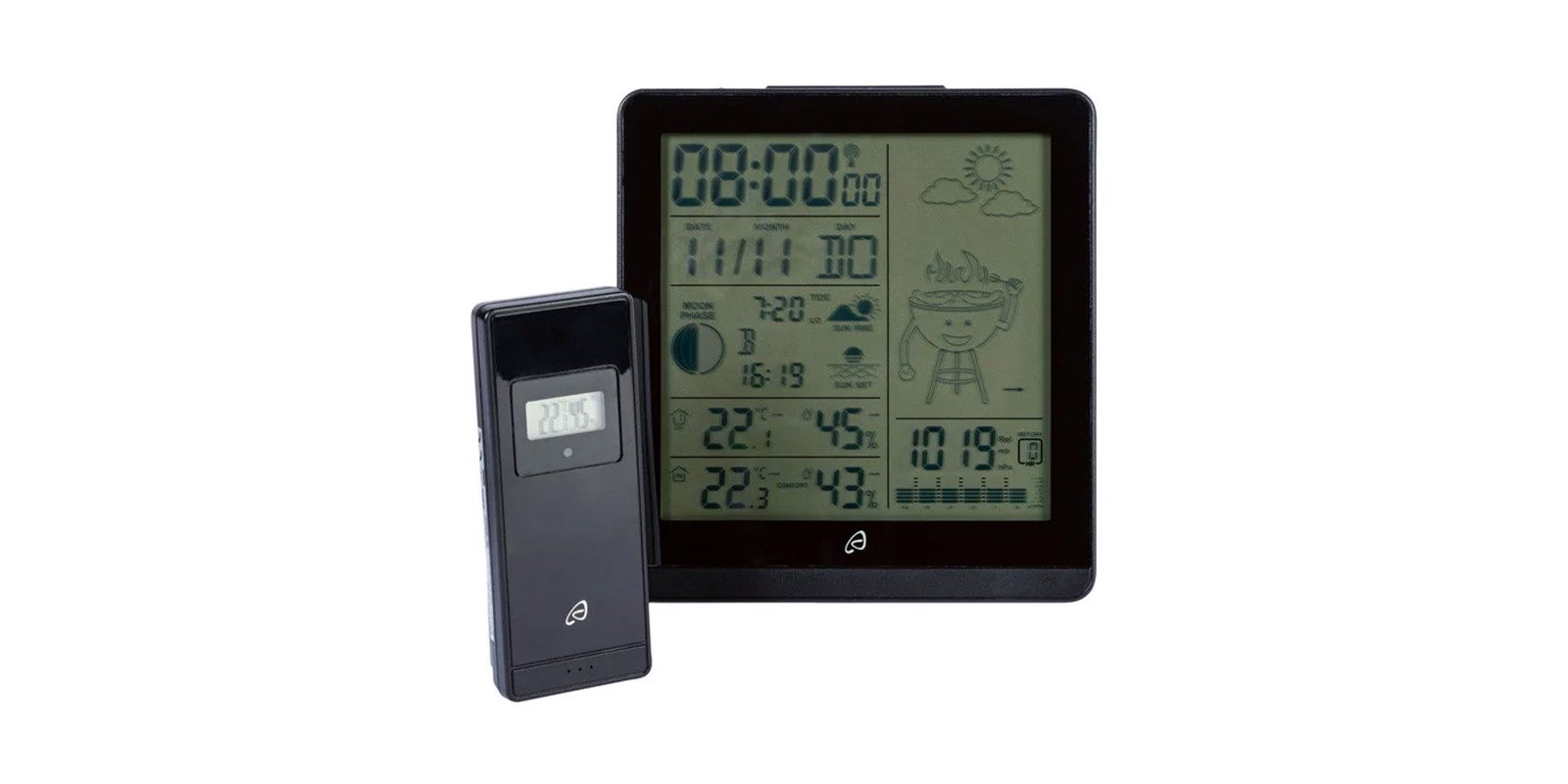 Auriol Einkaufstrolley AURIOL Funk-Wetterstation Uhrzeit Temperatur günstig online kaufen