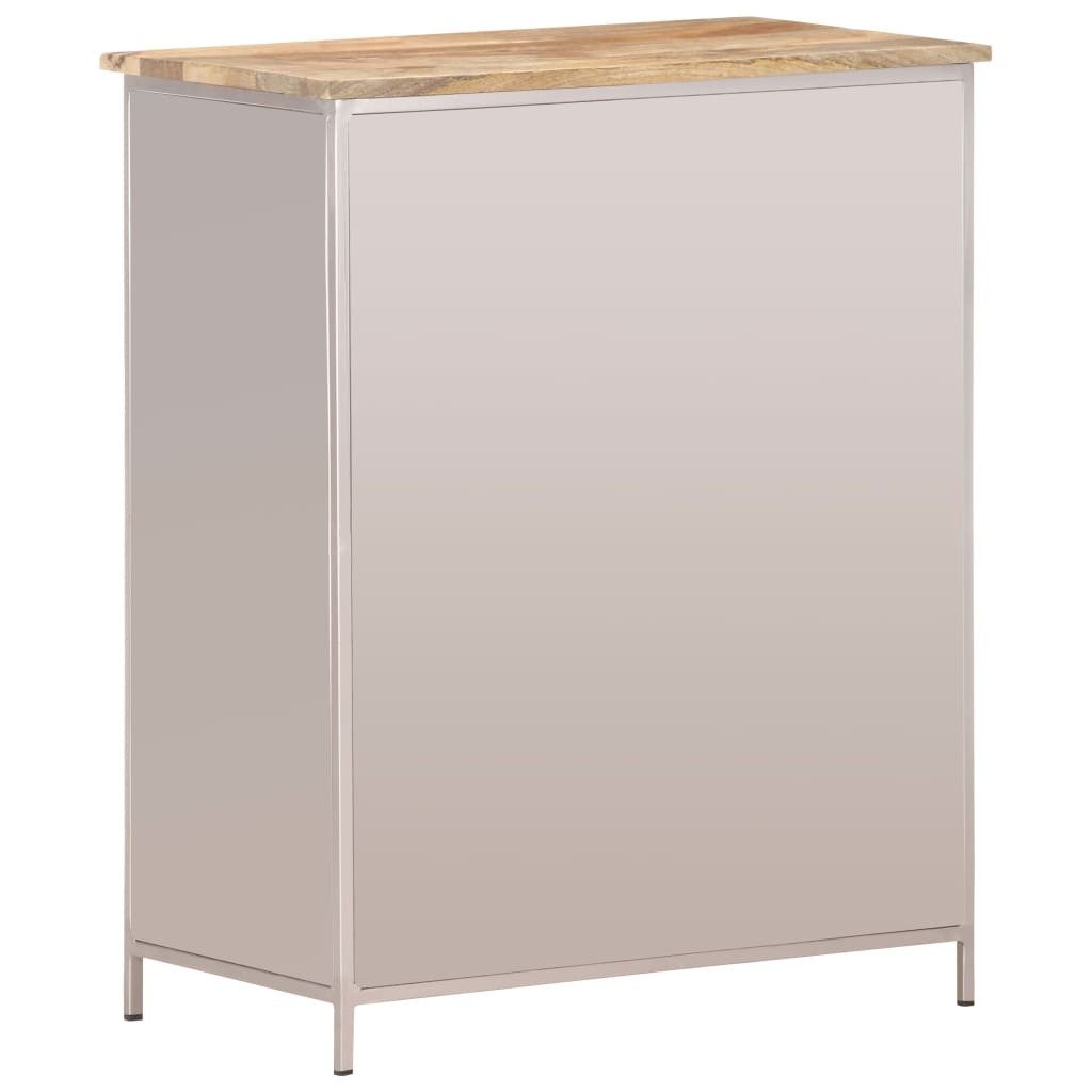 vidaXL Sideboard Sideboard 60x35x75 cm Raues holz & Eisen (1 St)