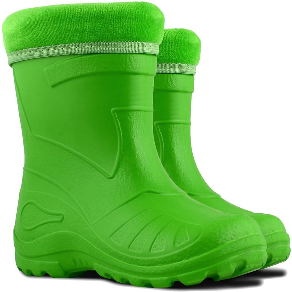 Kinder Gummistiefel gefüttert EVA leicht wasserdicht warm Gummistiefel