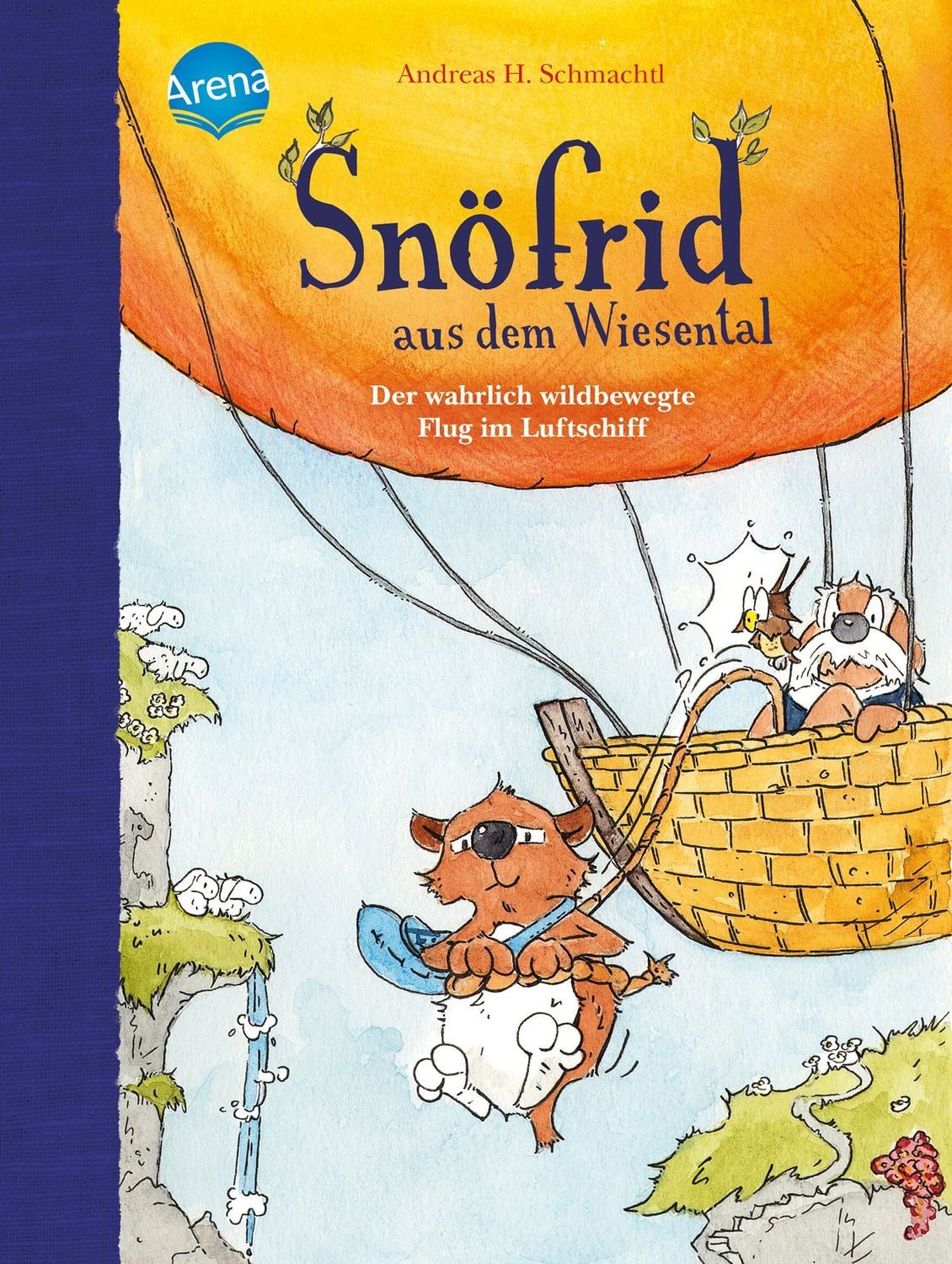 Snöfrid aus dem Wiesental (5). Der wahrlich wildbewegte Flug im Luftsc / Andreas H. Schmachtl, Buch zum Selberlesen ab 6 Jahren mit großer Schrift und kurzen Kapiteln