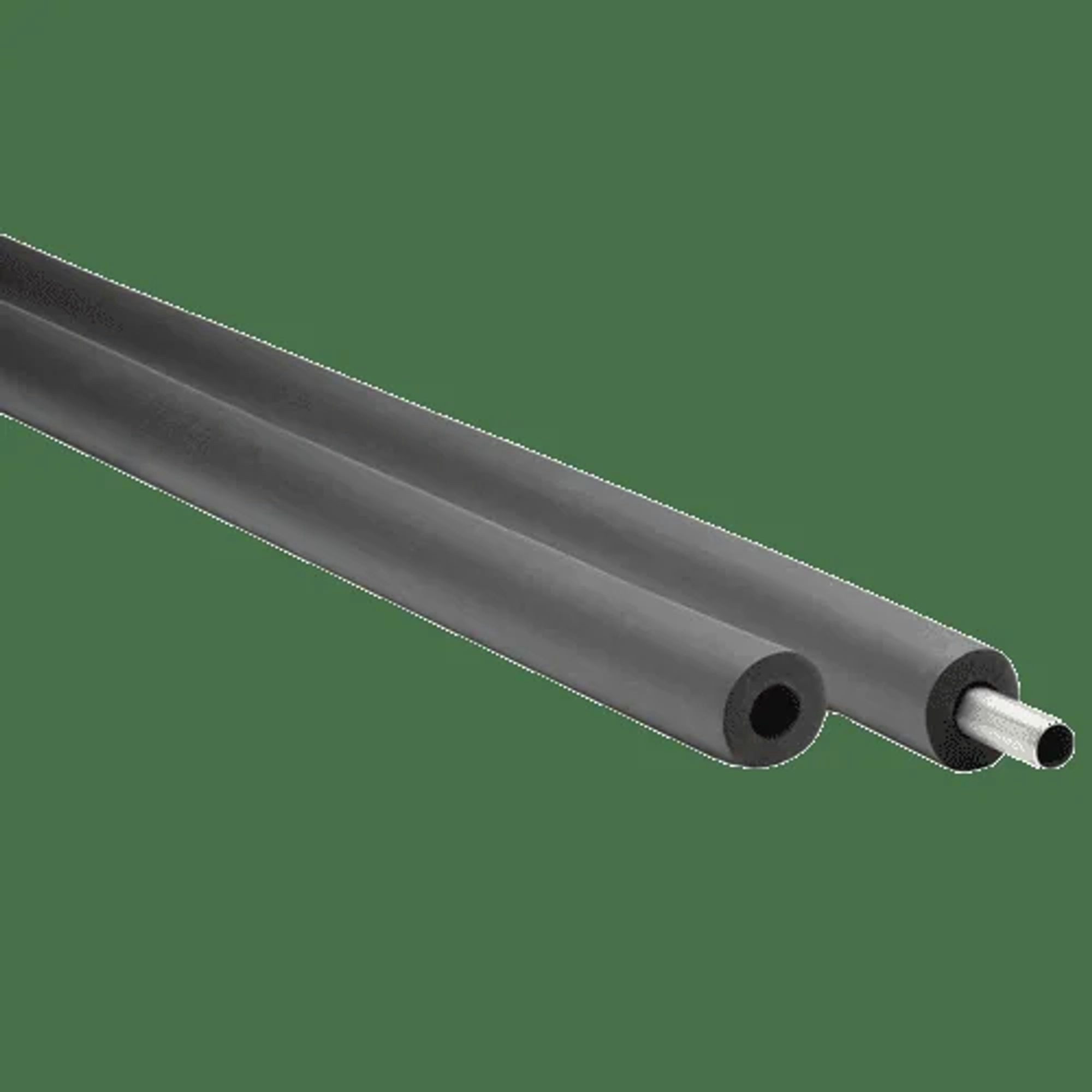 NMC Isolierschlauch AEROFLEX® SH Rohrisolierung, Rohrdämmung - 2m, Flexibler Dämmstoff, aus Geschlossenzelligem Schaum Kautschukbasis, Schwarz - 54 x 10 mm