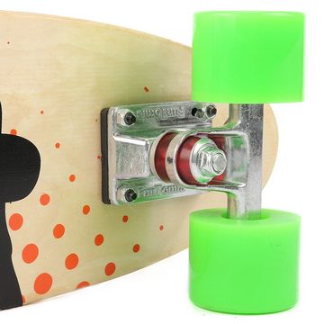 FunTomia Miniskateboard Mini-Board Skateboard mit Mach1 ABEC-9 Kugellager aus 7 Schichten Ahornholz